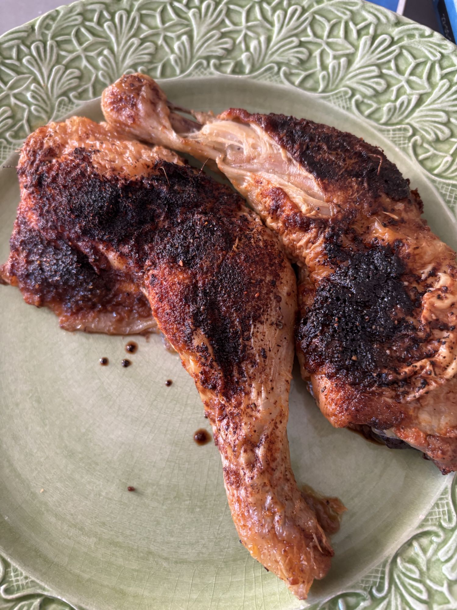 Grillad kycklinglår