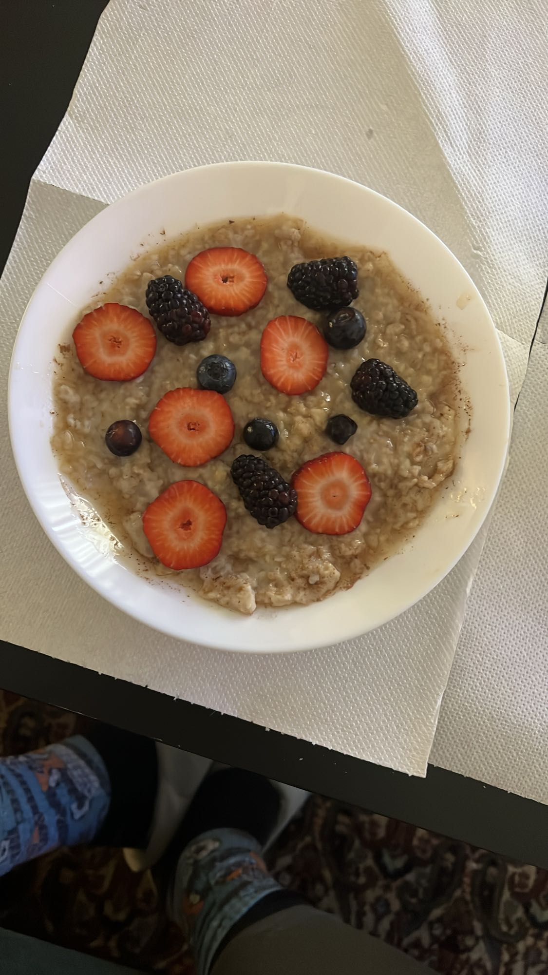 Βρώμη με φρούτα