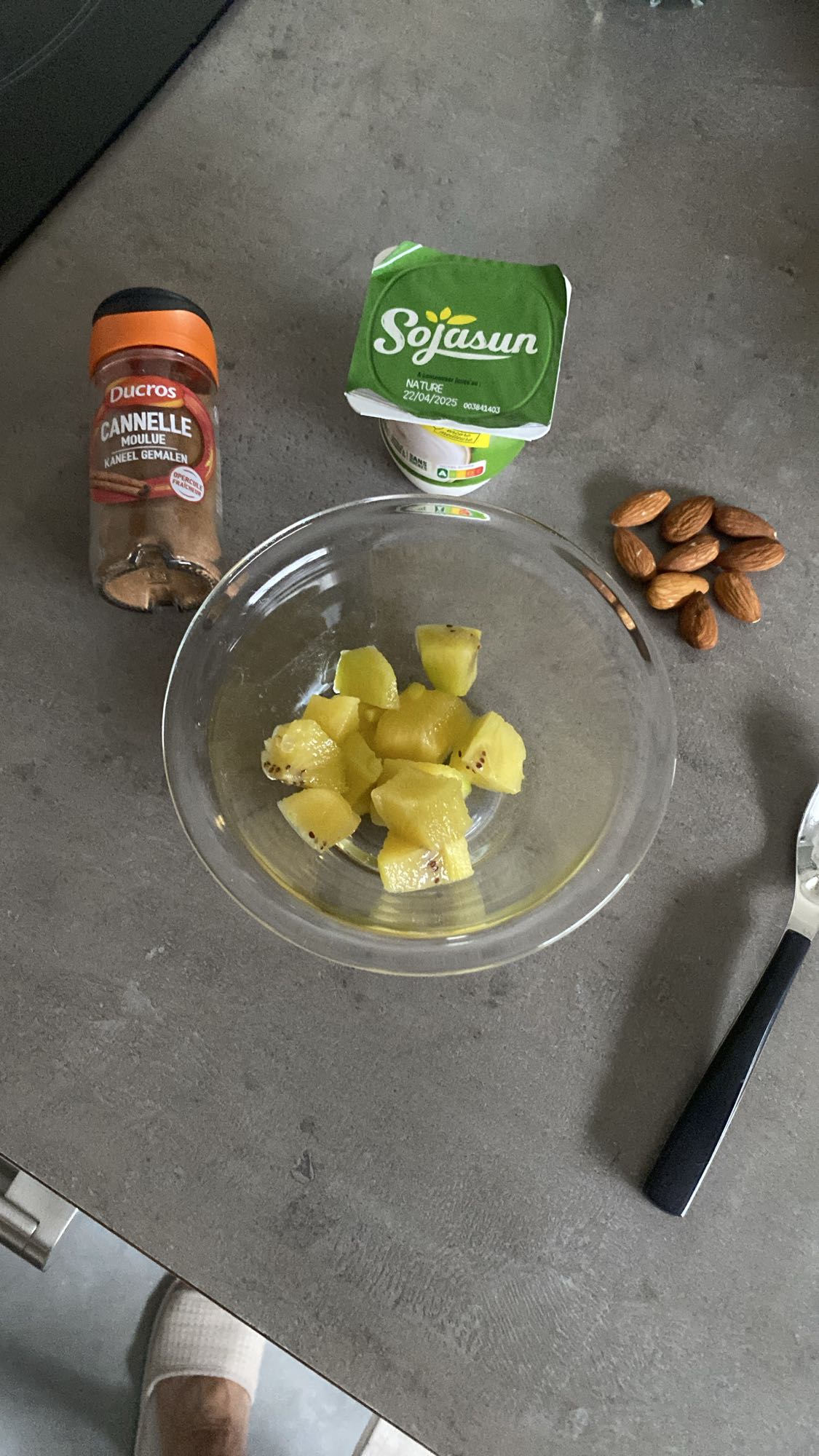 Petit-déj kiwi soja