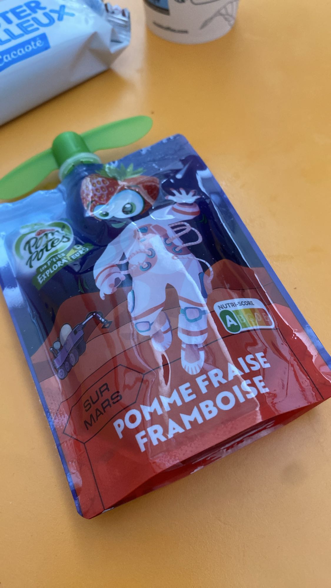 Compote pomme fraise