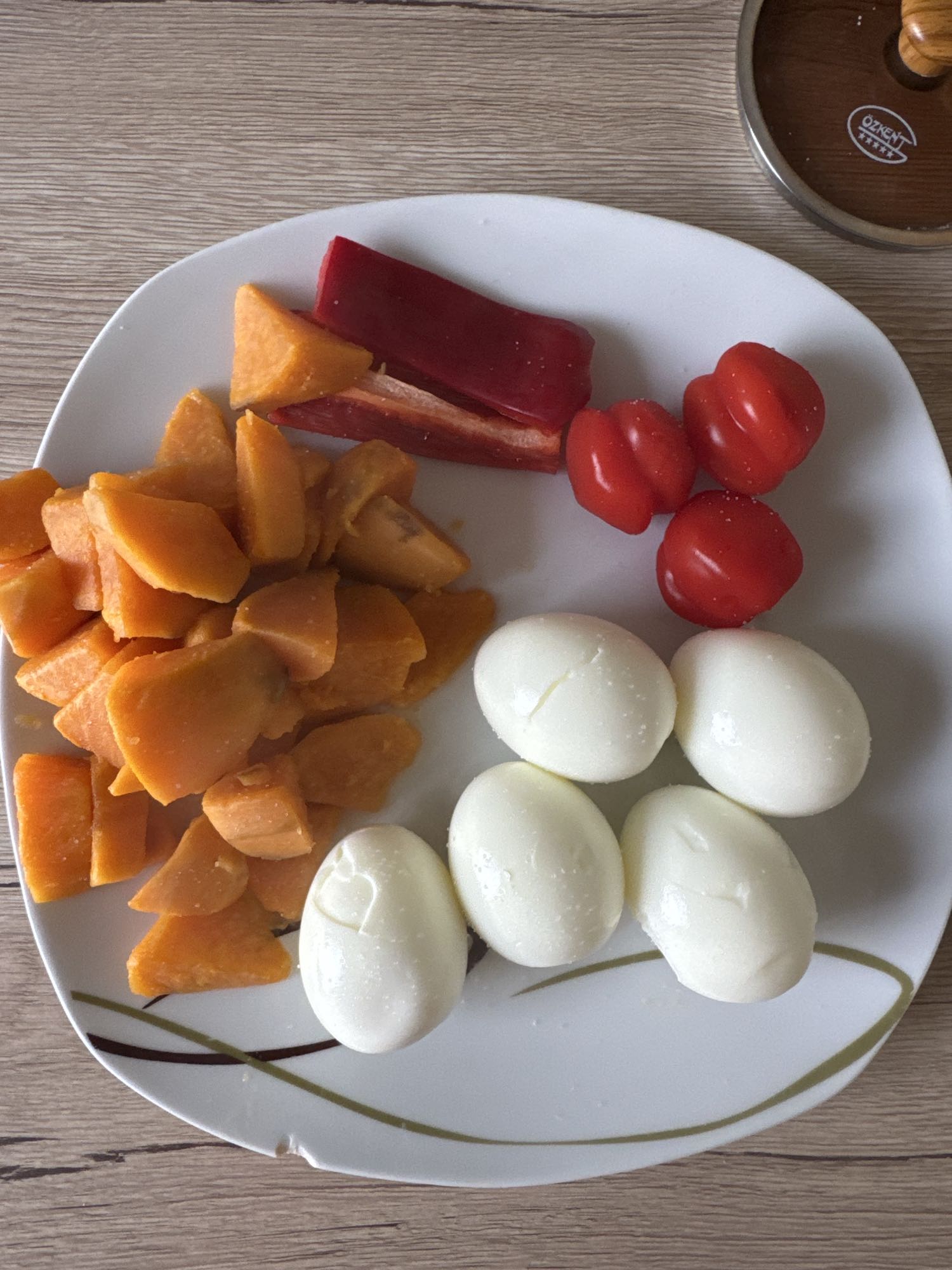 Eggs and Veggie Plate