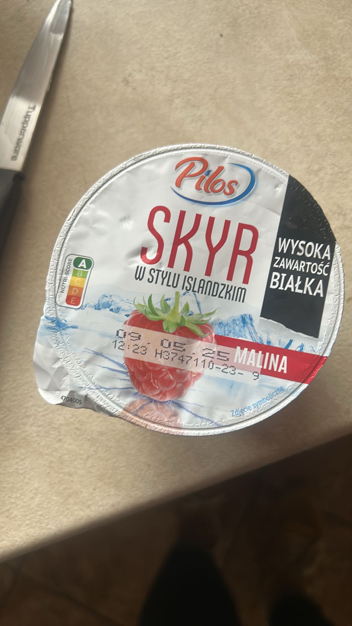 Skyr malinowy