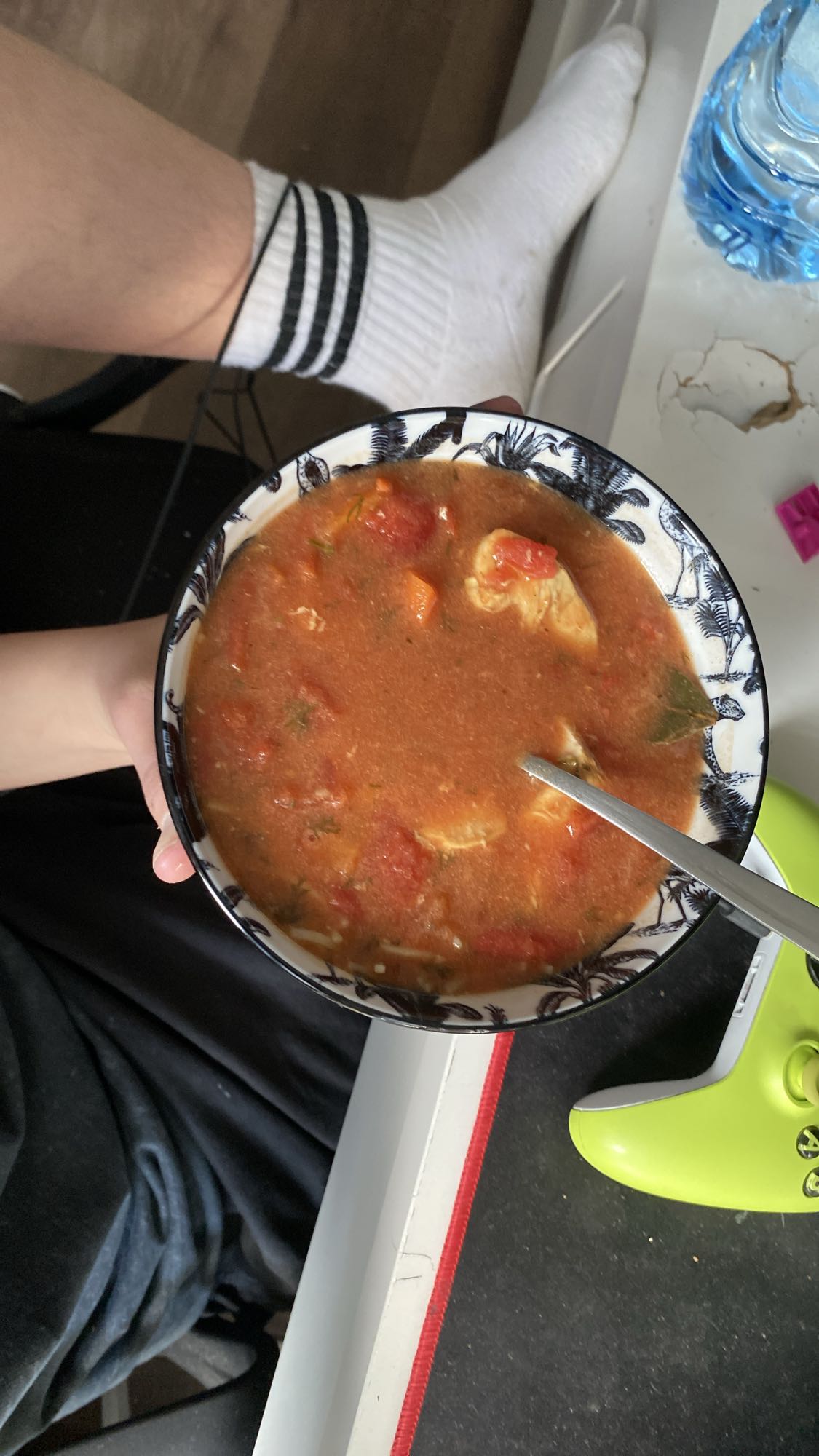 Zupa pomidorowa z kurczakiem