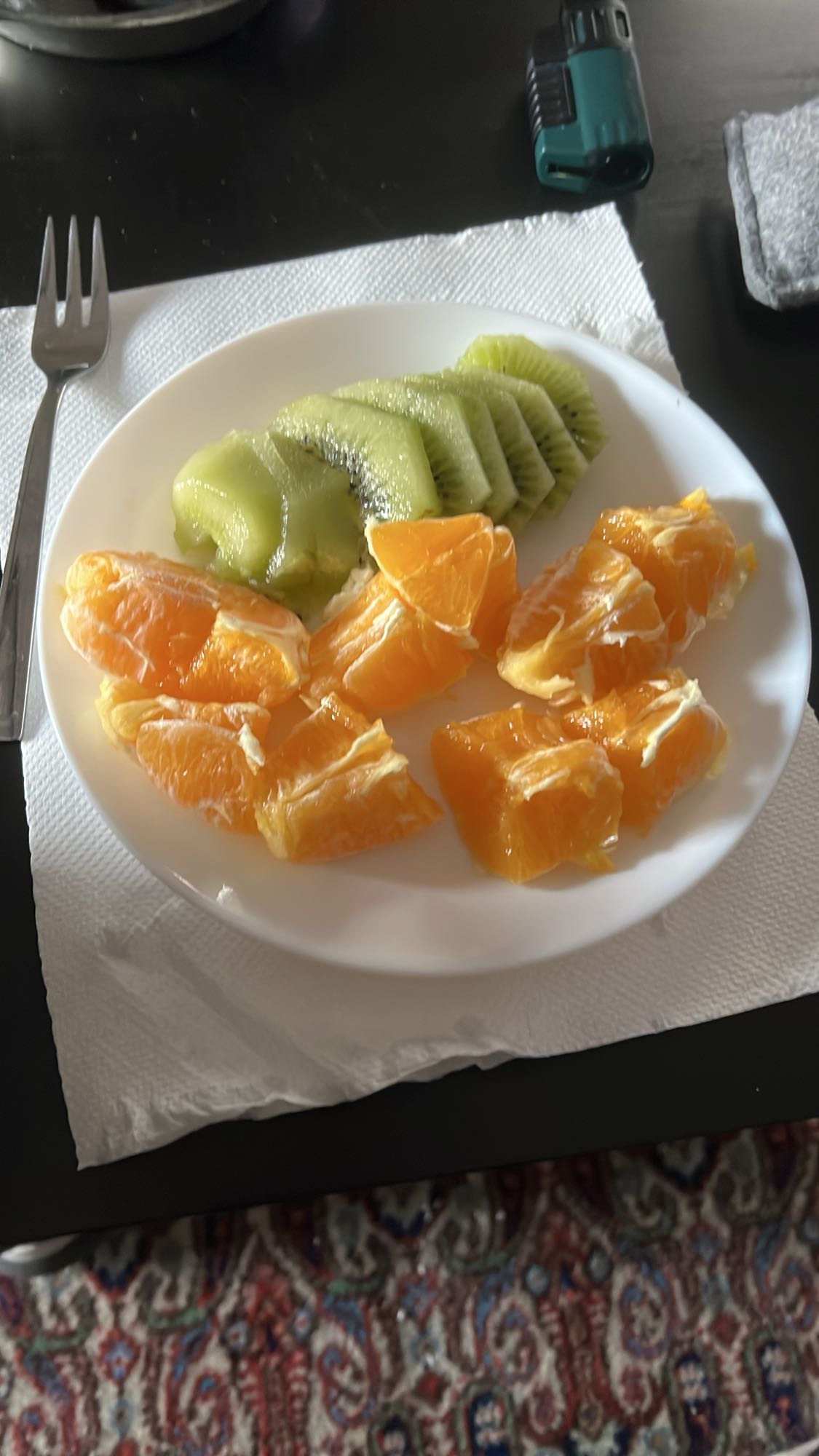 Φρούτα σε πιάτο