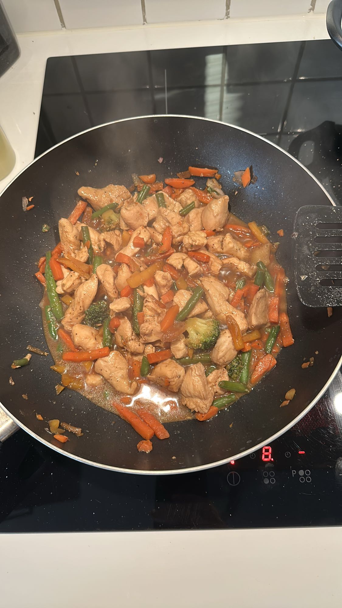 Kycklingwok med grönsaker