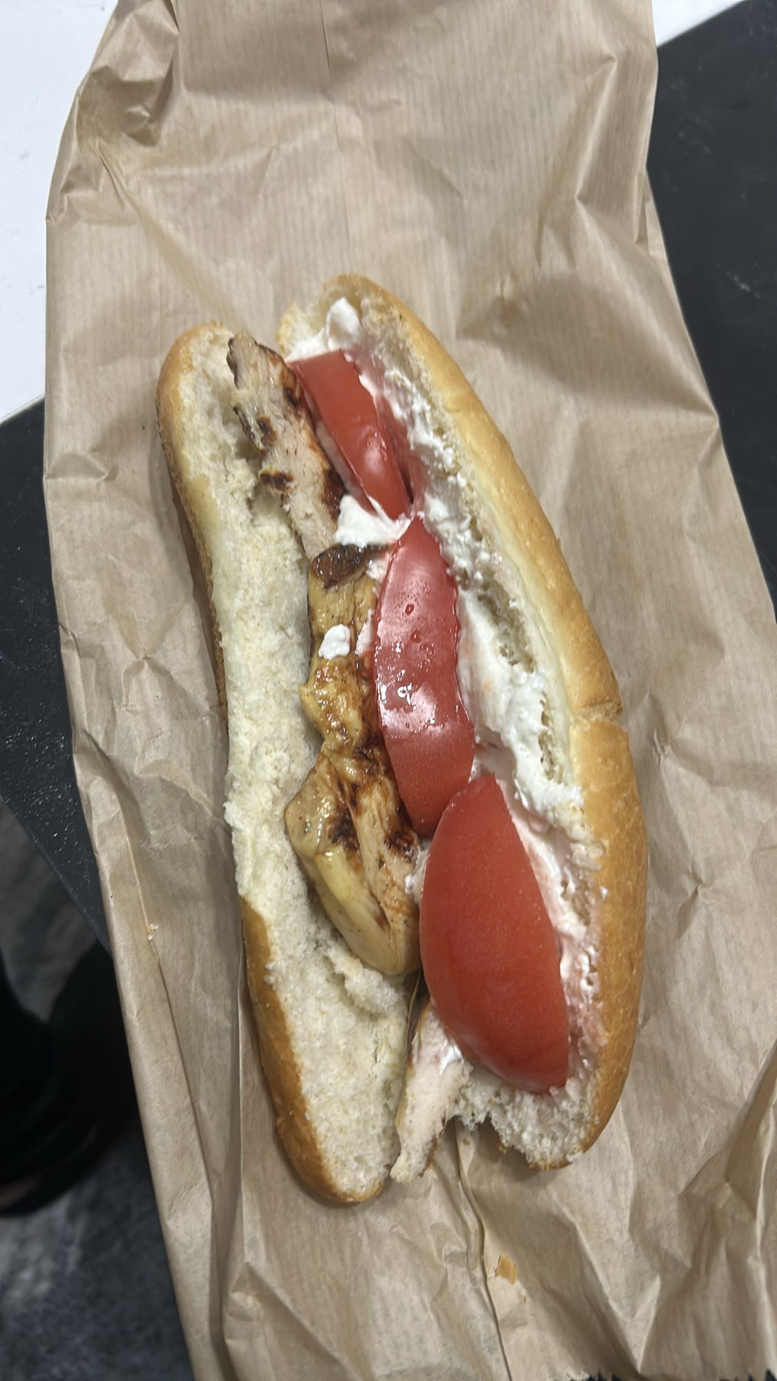 Chicken Tomato Sandwich