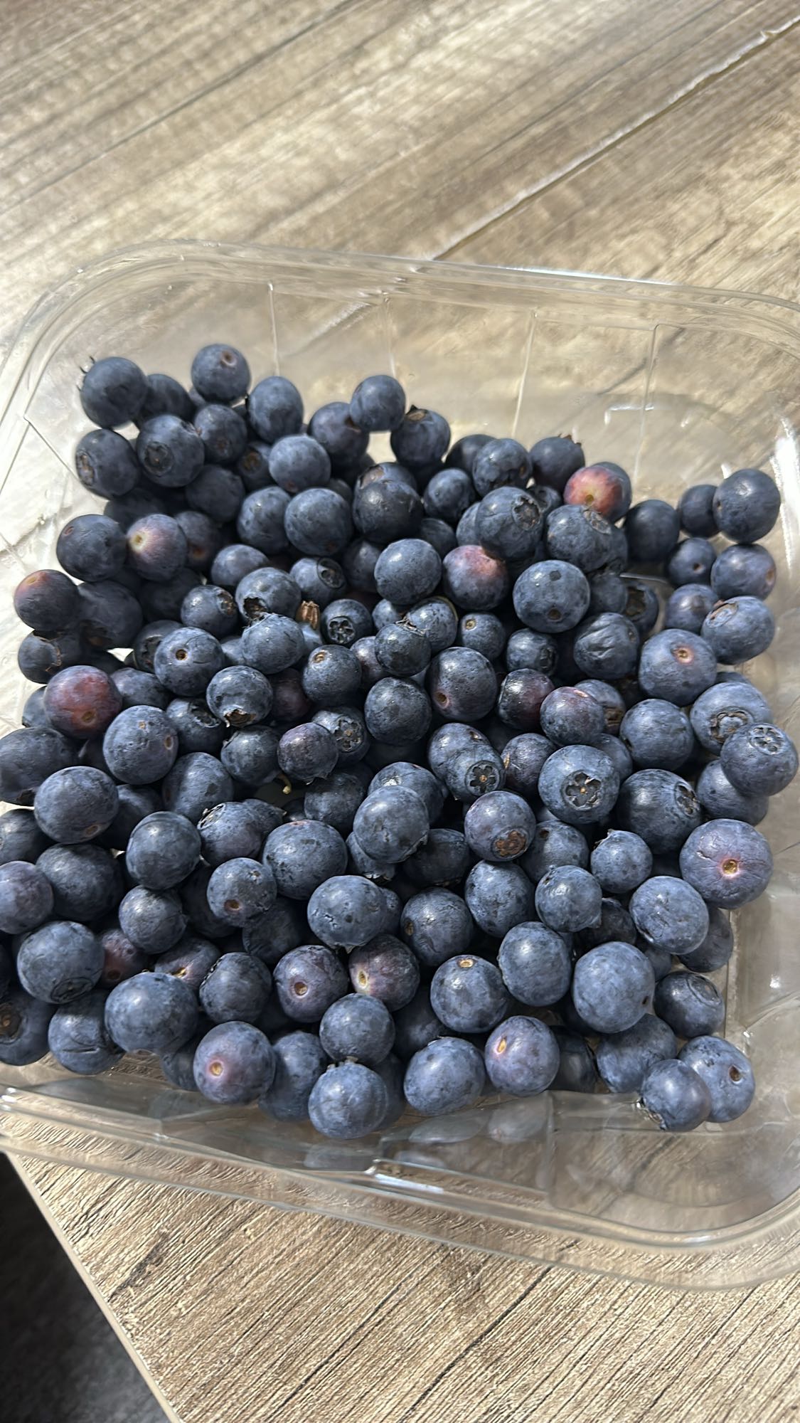 Frische Blaubeeren