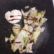 Salade légère sauce
