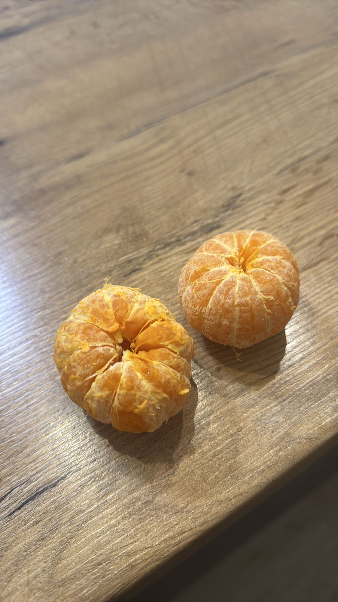 Очищенные мандарины