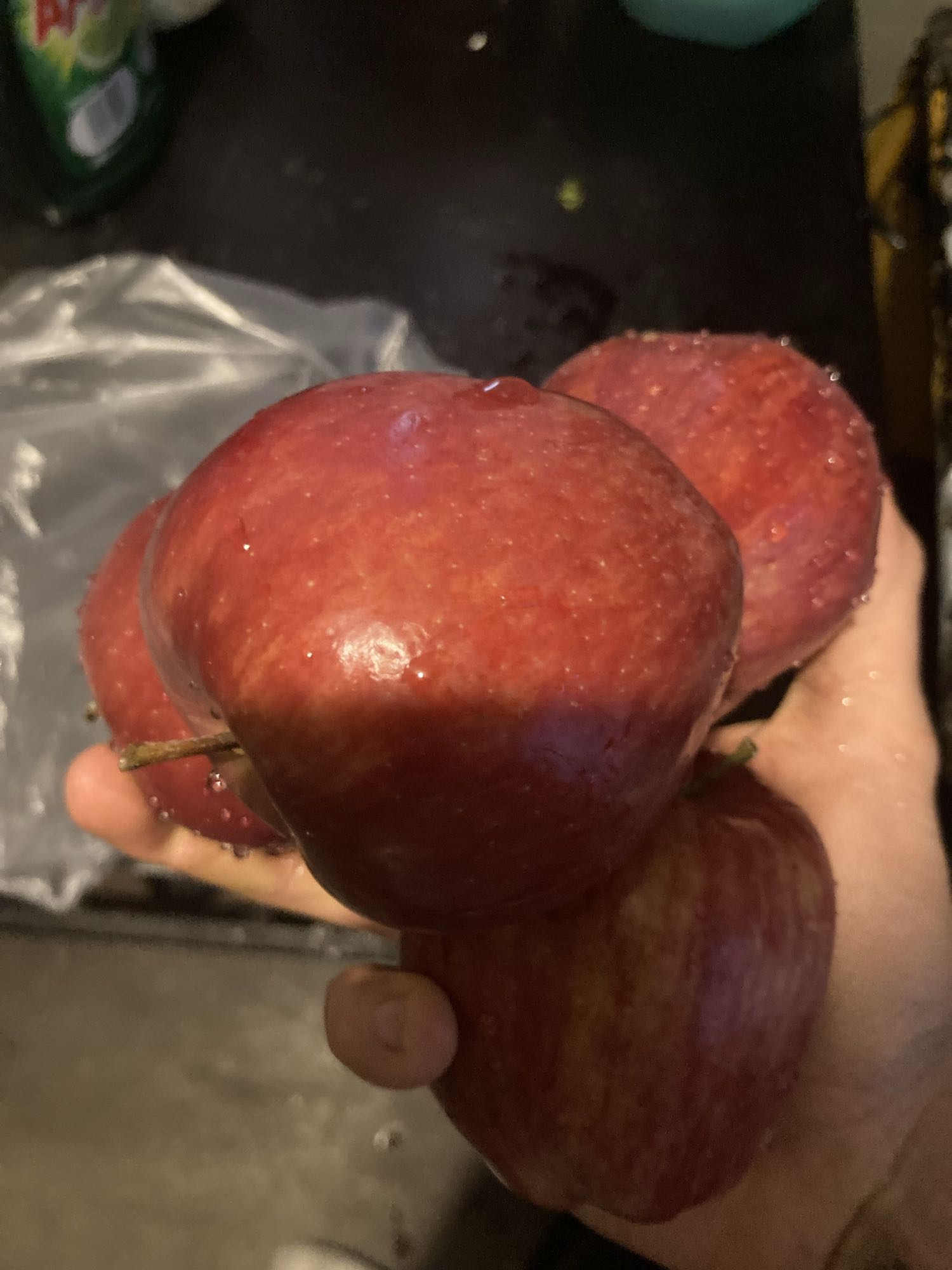Manzanas frescas