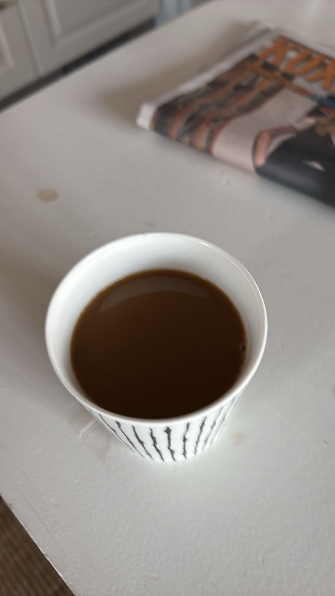 Kaffe med mjölk
