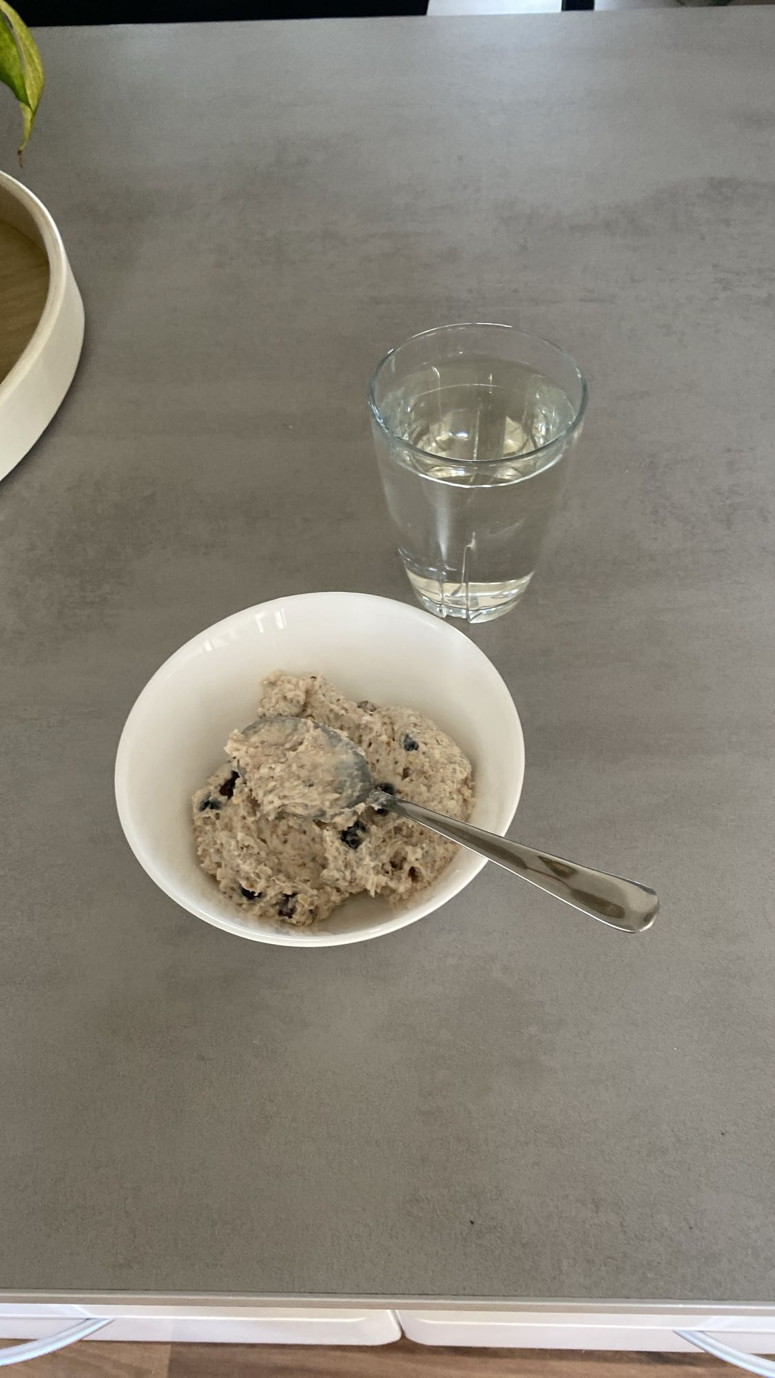 Overnightoats med kvarg och proteinpulver