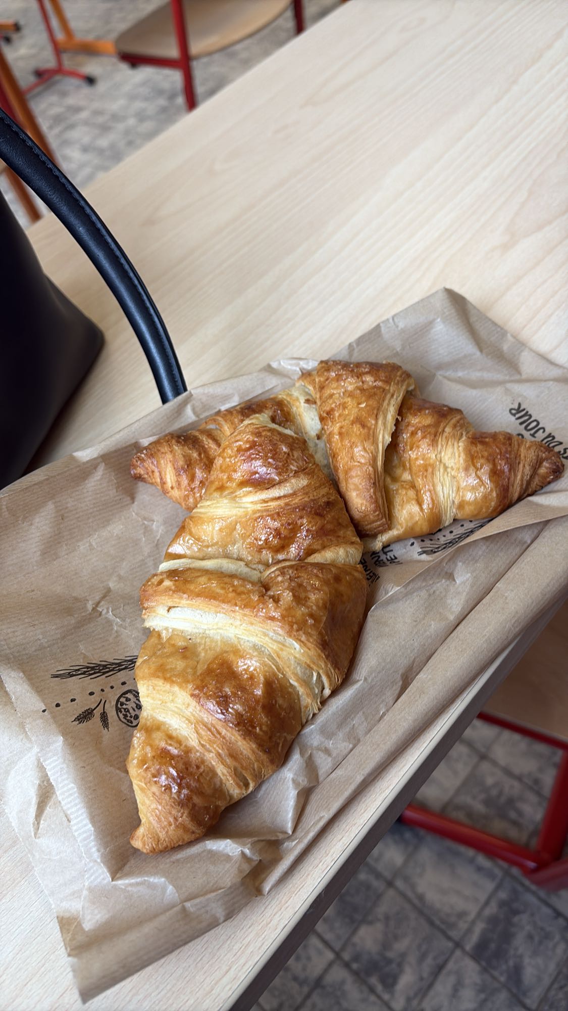 Croissant au sucre