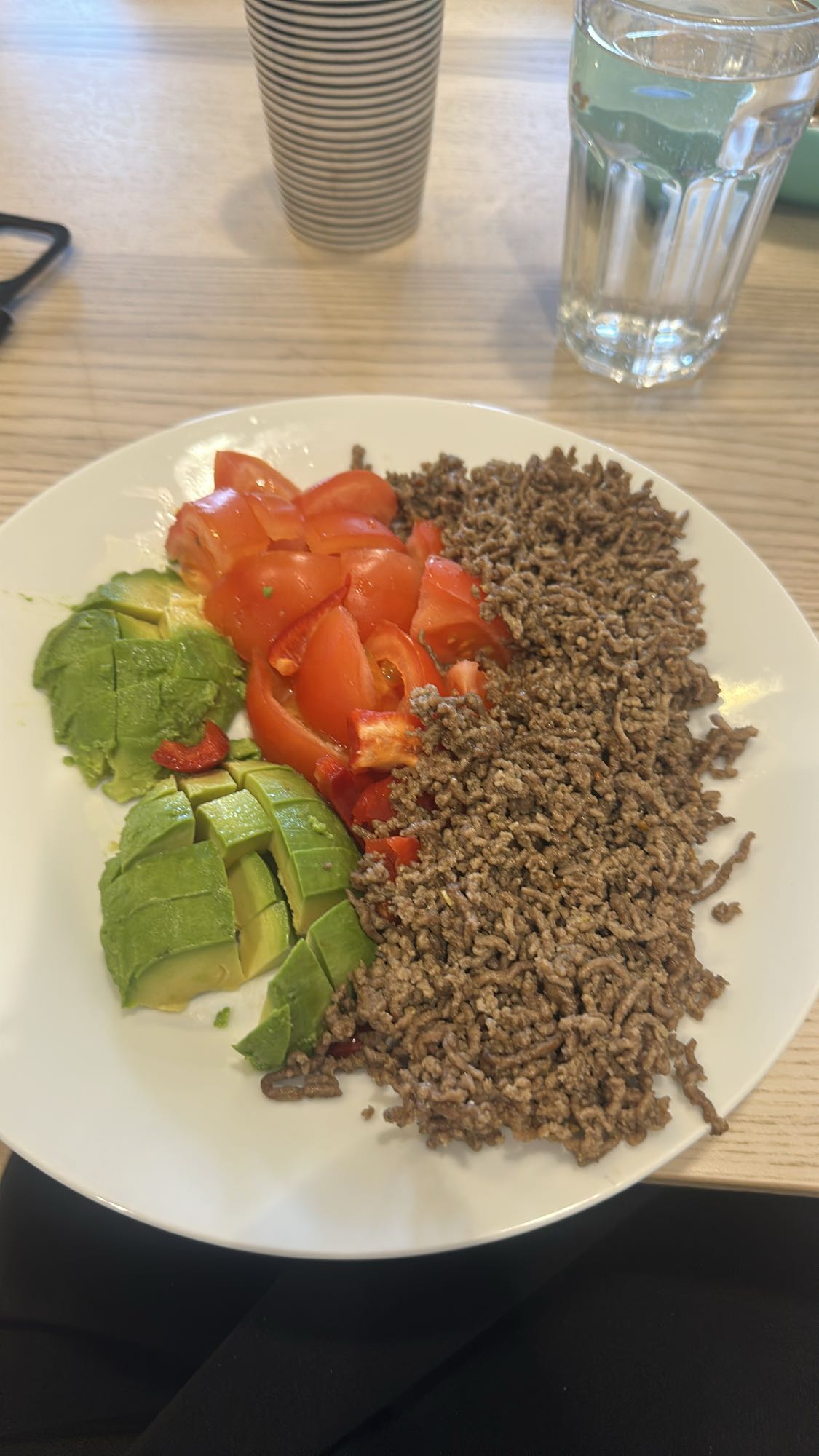 Köttfärs med grönsaker