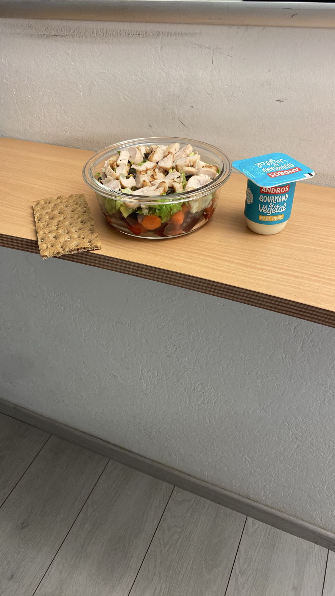 Salade poulet et yaourt