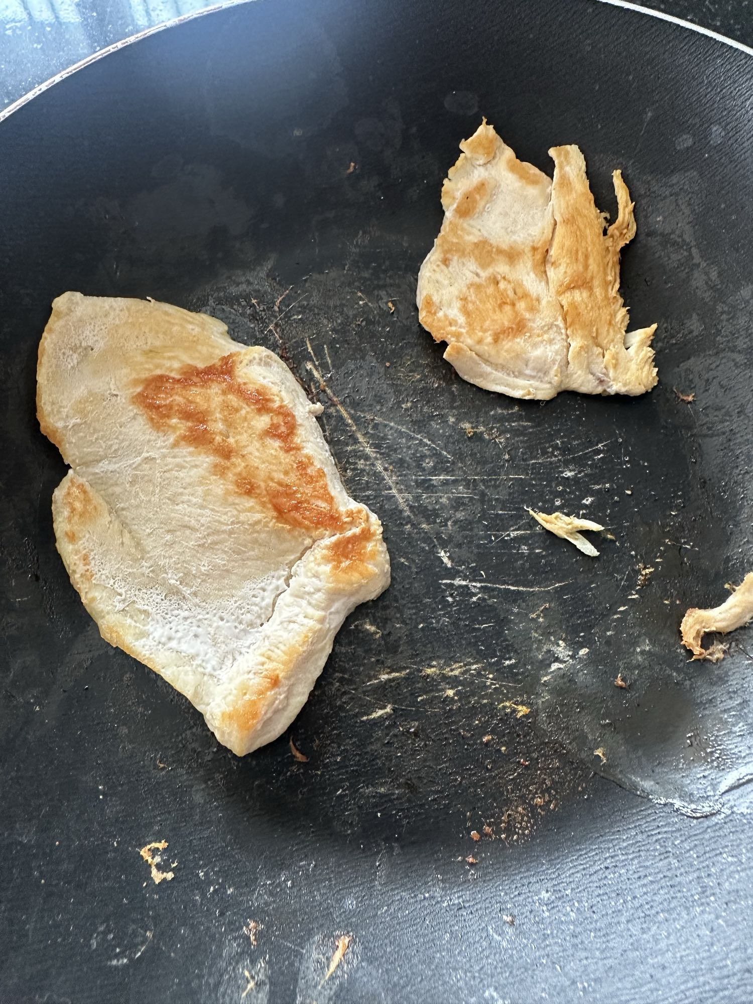 Poulet i de Bratpfann