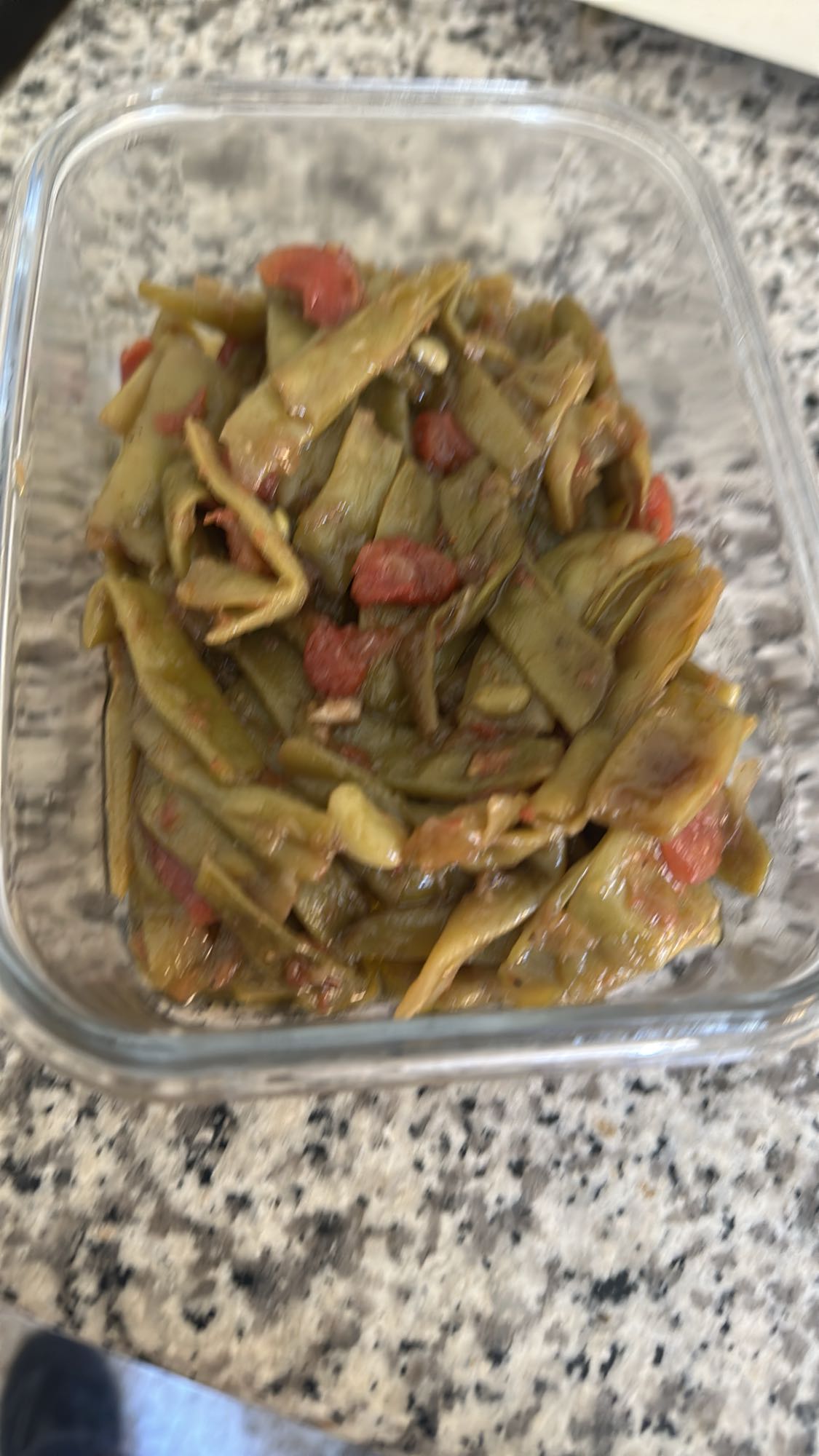 Green beans with tomato