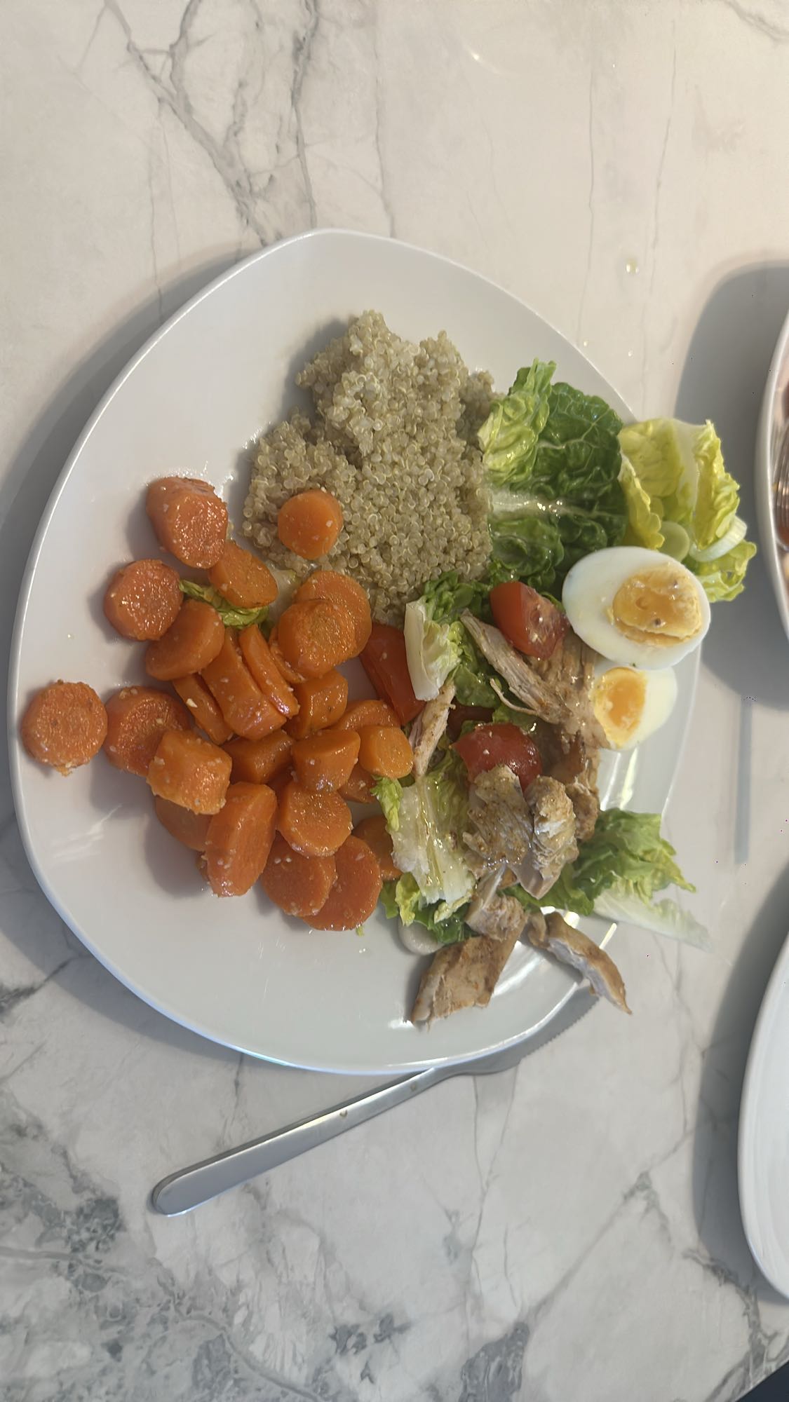 Assiette saine mixte