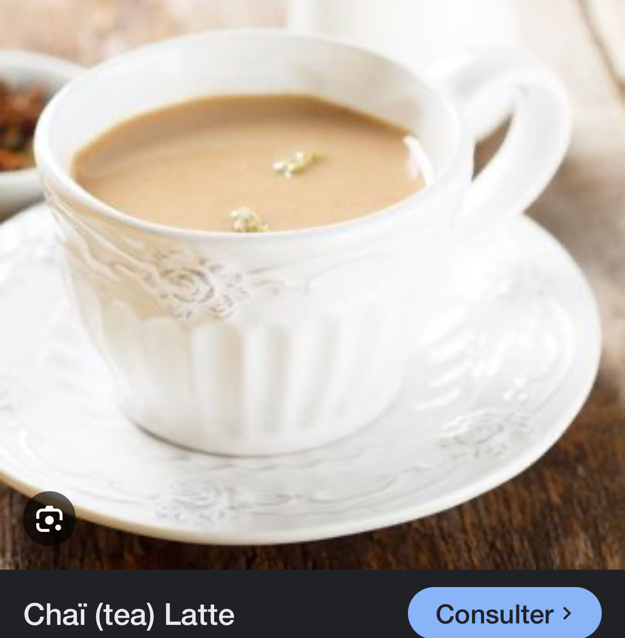 Chai latte
