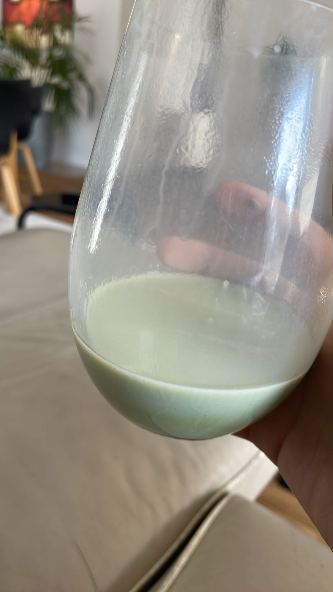 Zielony napój matcha