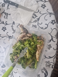 Poulet et brocoli