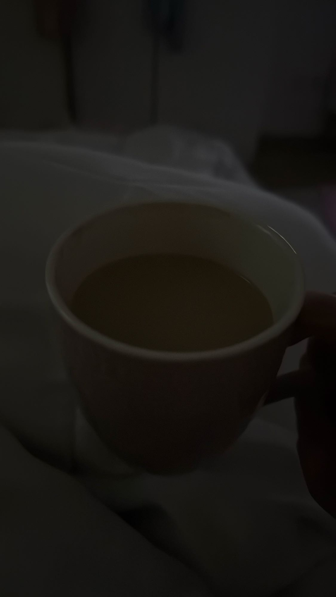 Taza de té con leche