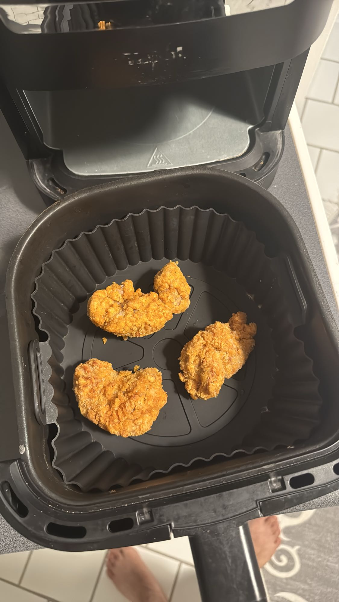 Luftfritteuse Hähnchenstreifen