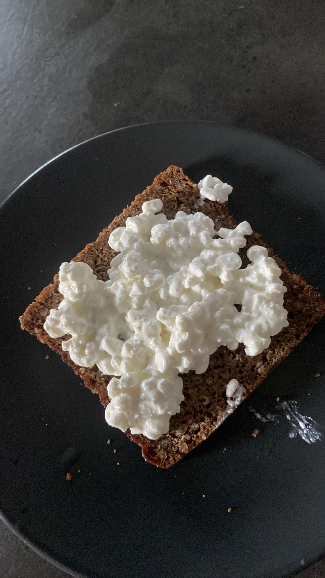 Knäckebröd med keso