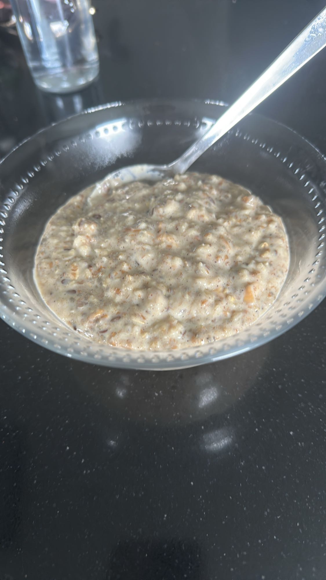 Havregrynsgröt med frön