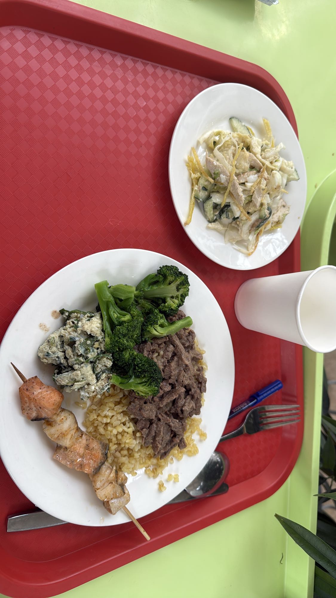 Grilled Meat with Rice