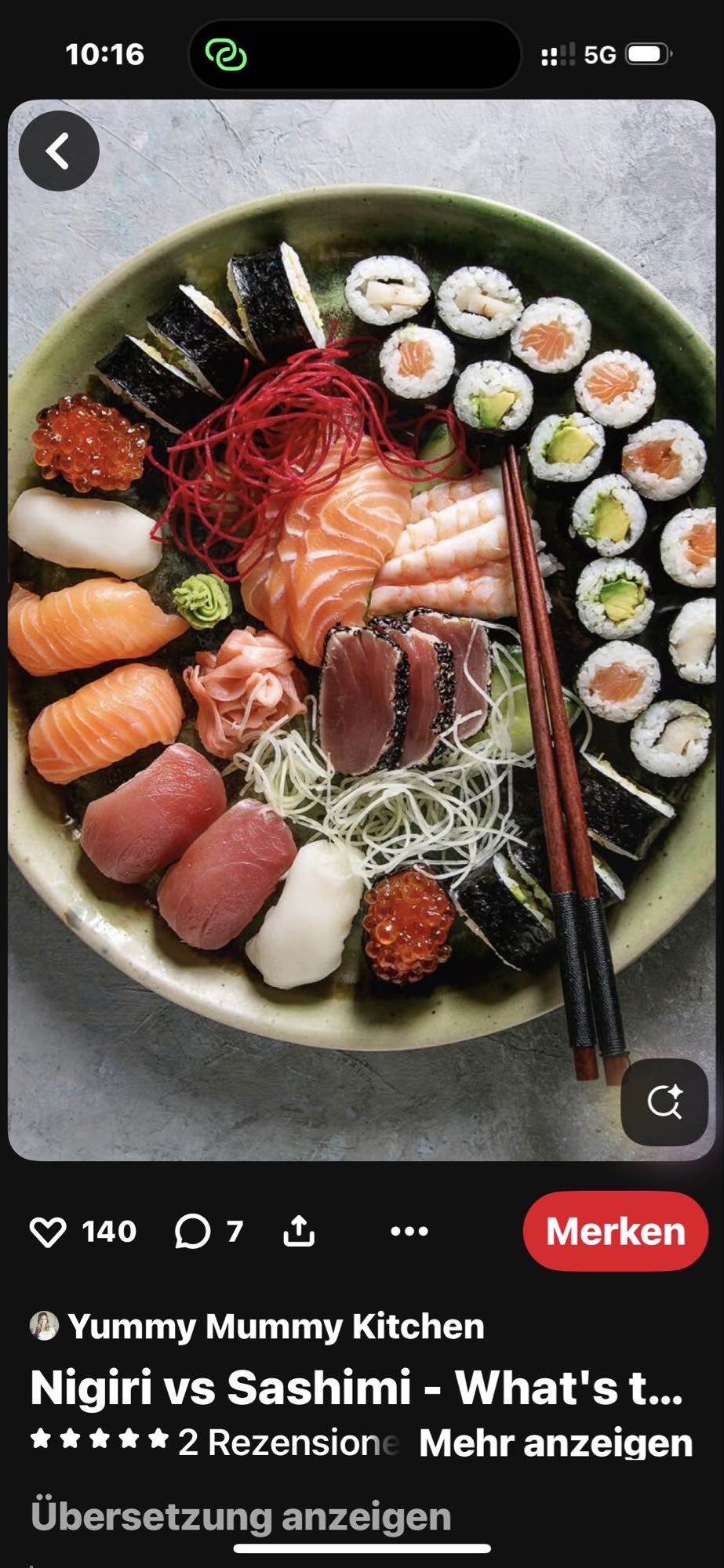 Sushi Platte Mix