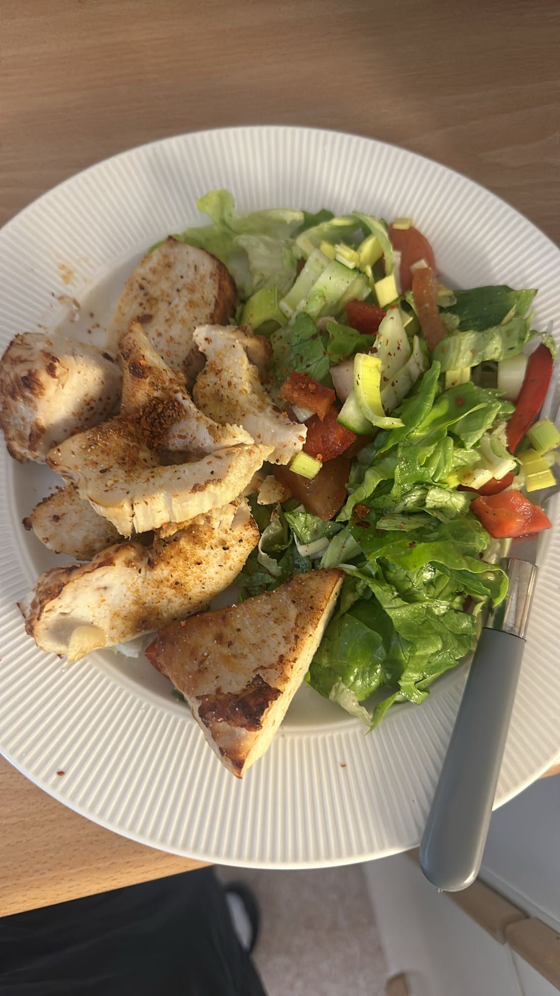 Kyckling med grönsaker