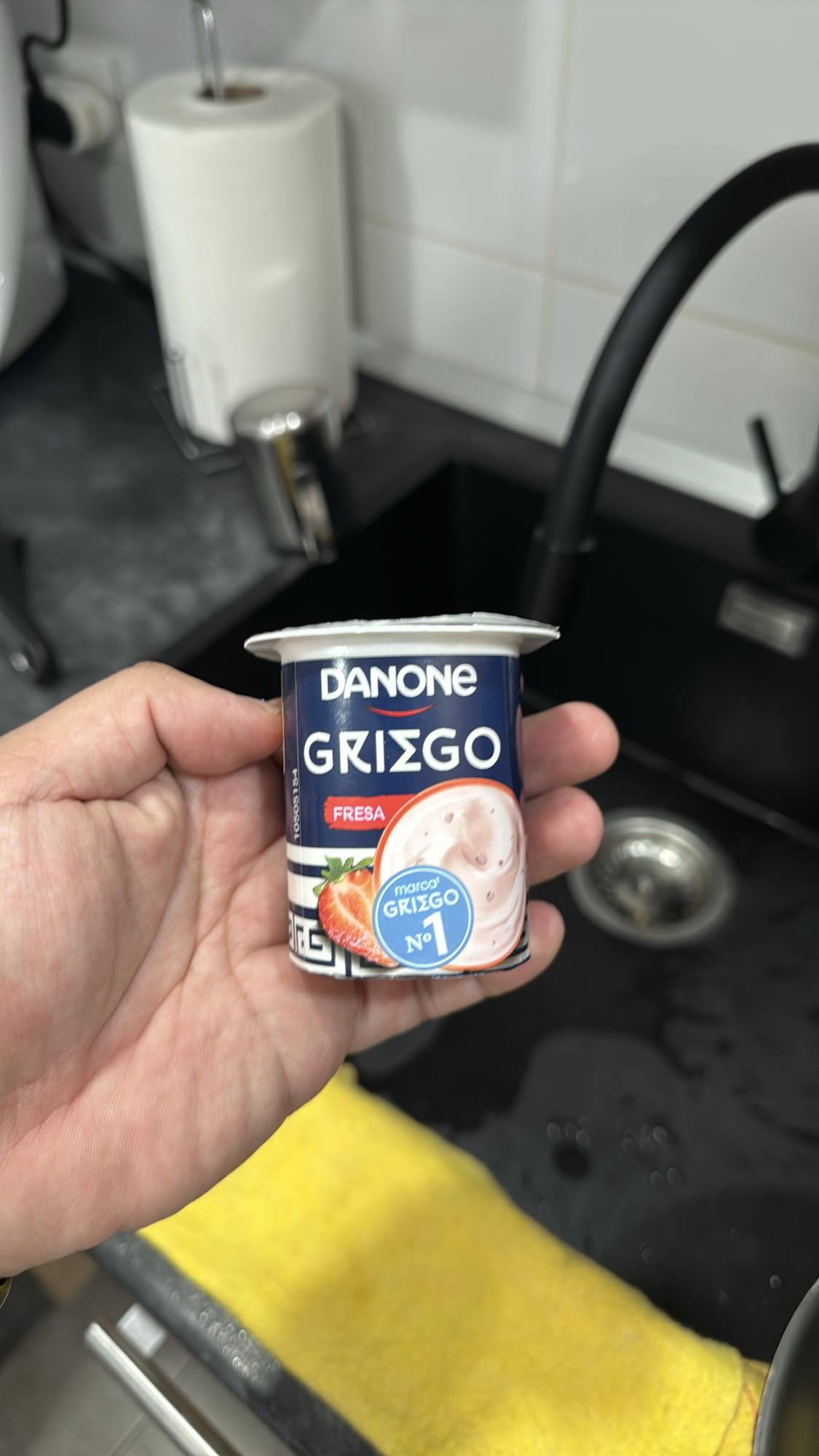 Yogur griego fresa