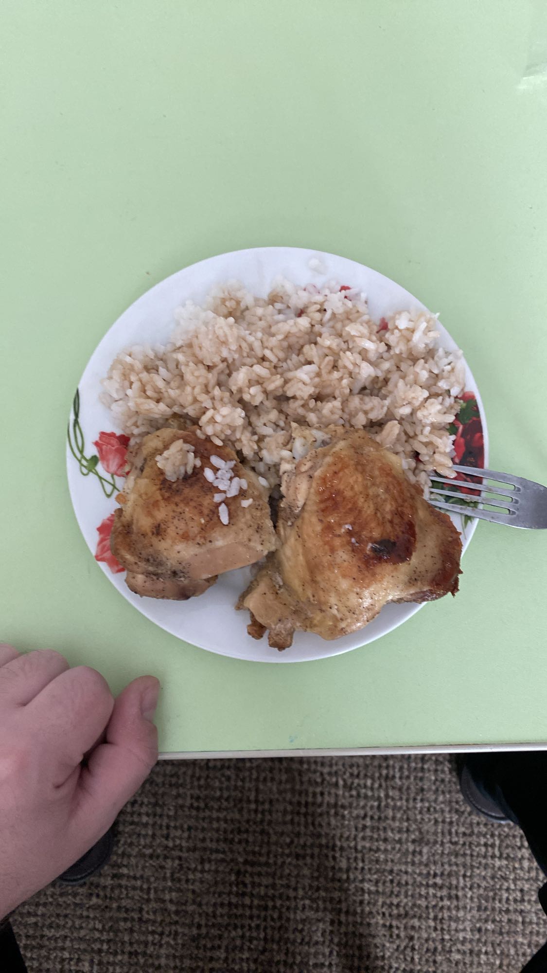 Курица с рисом