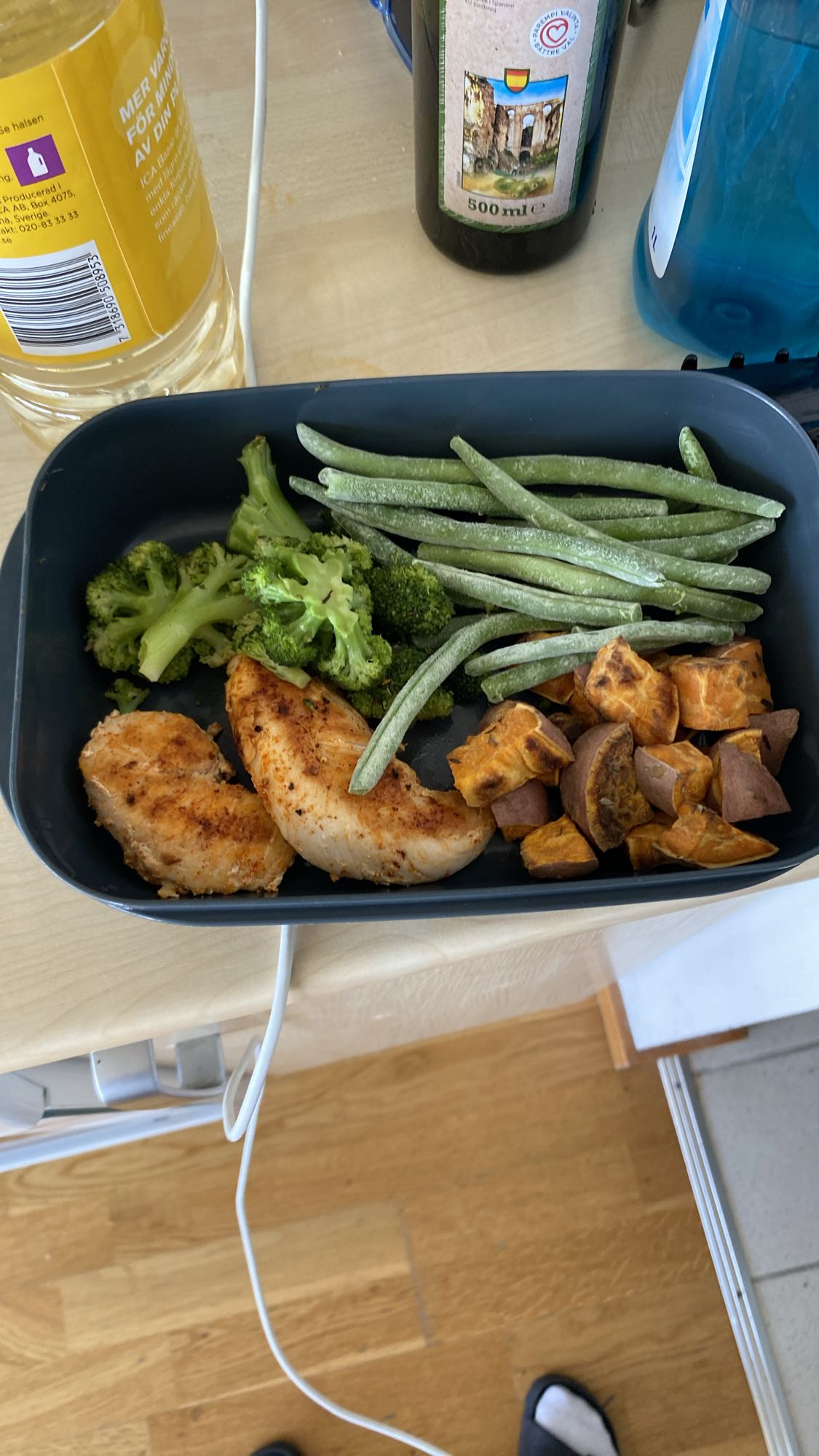 Kyckling med grönsaker