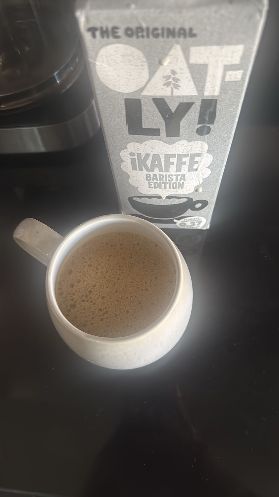 Kaffe med 1/4 dl mjölk