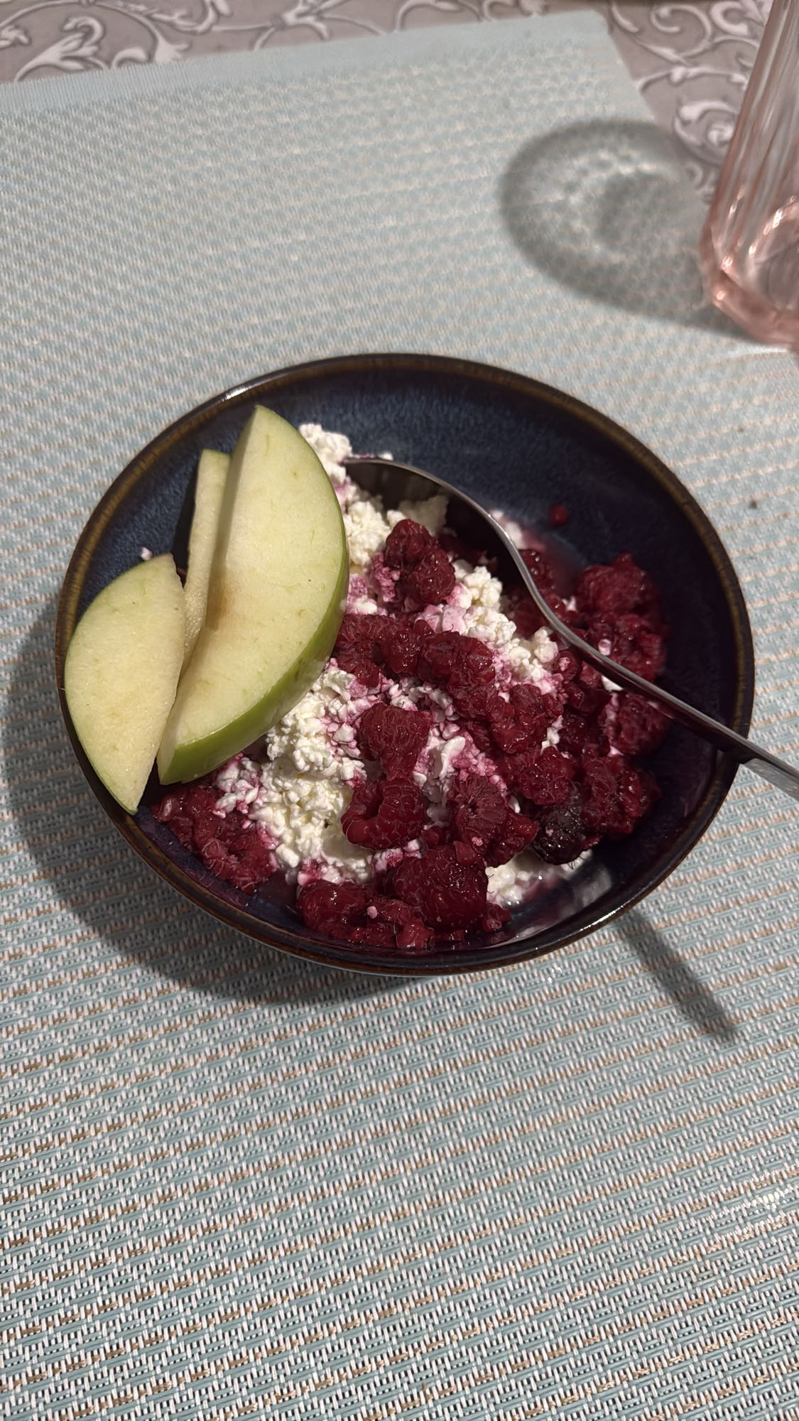 Cottage Cheese Fruit Bowl