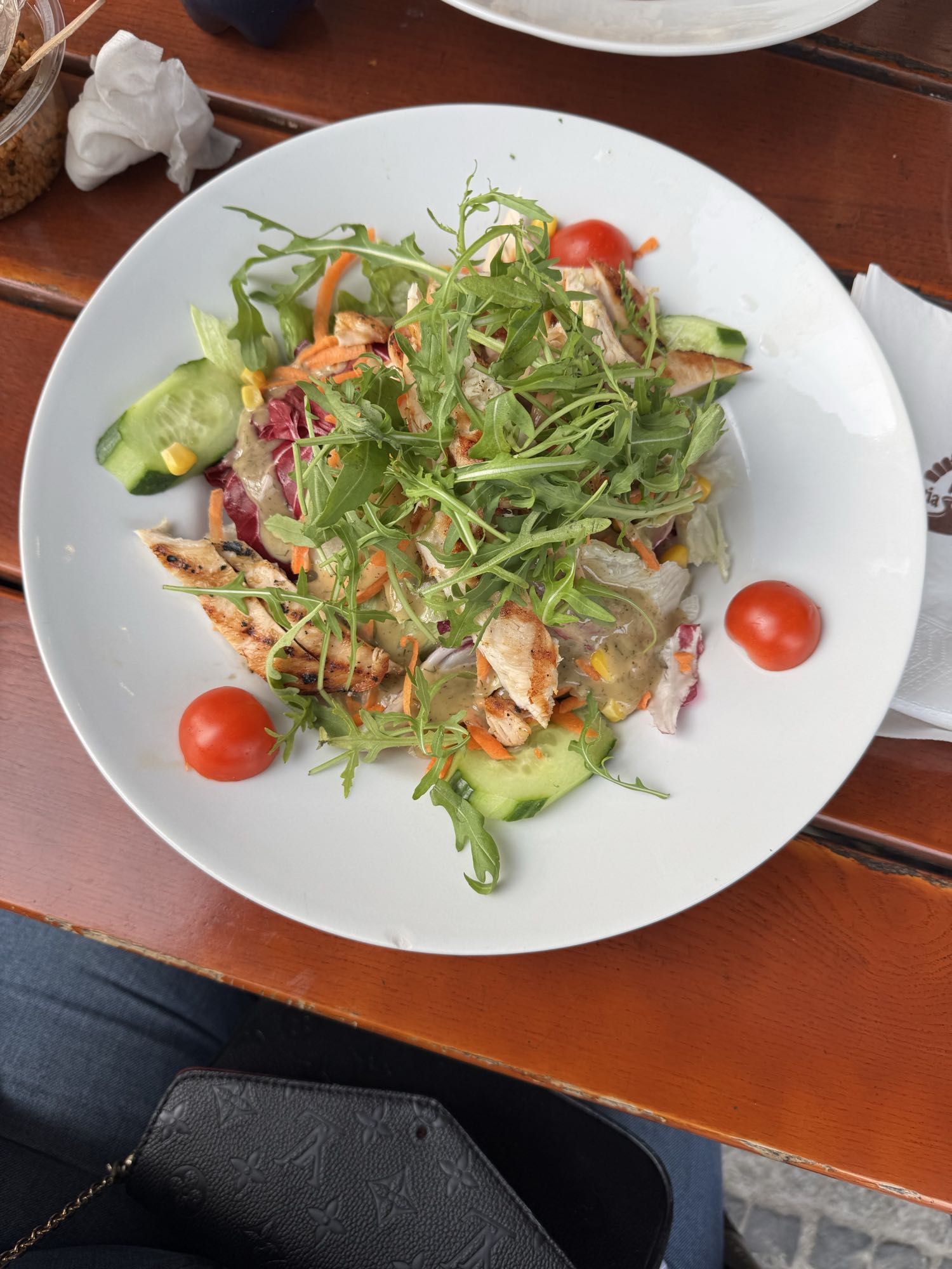 Gegrillter Hähnchensalat