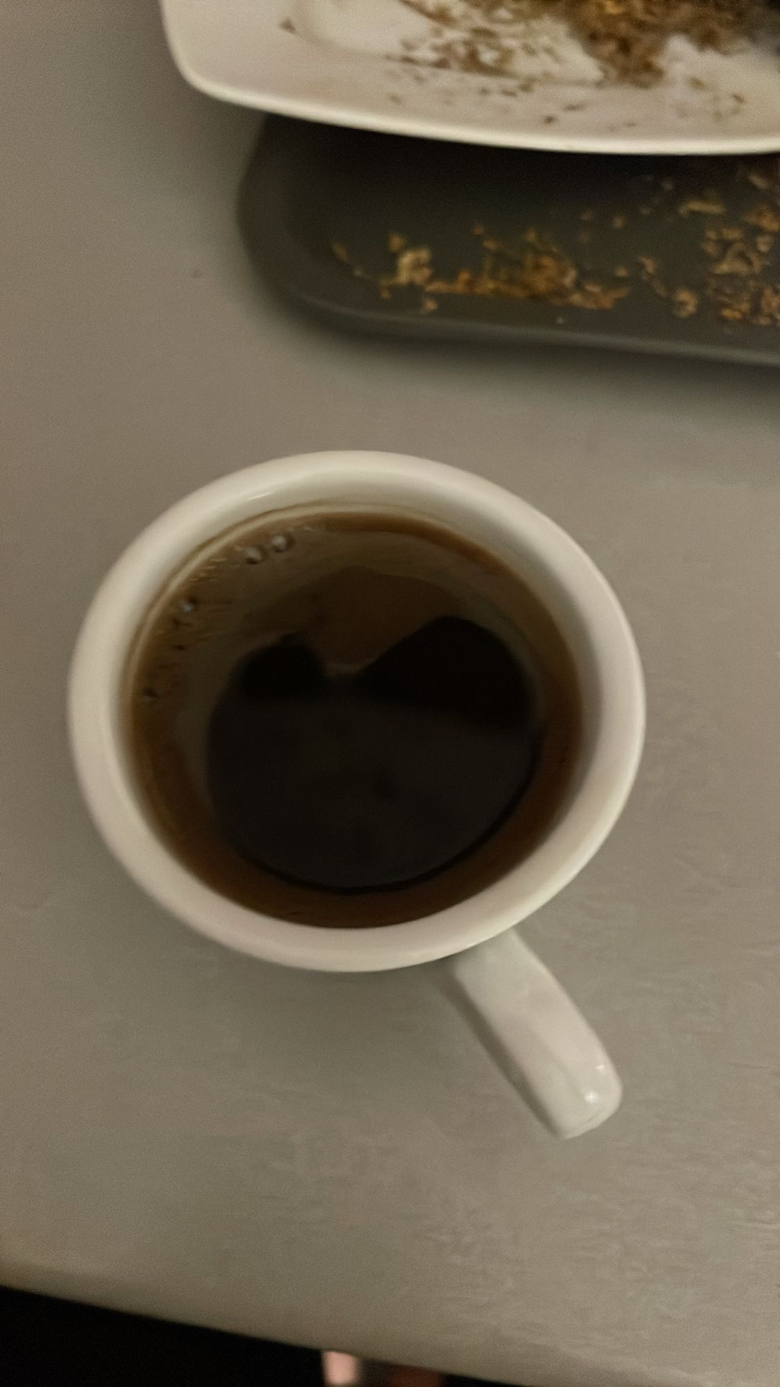 Tasse schwarzer Kaffee