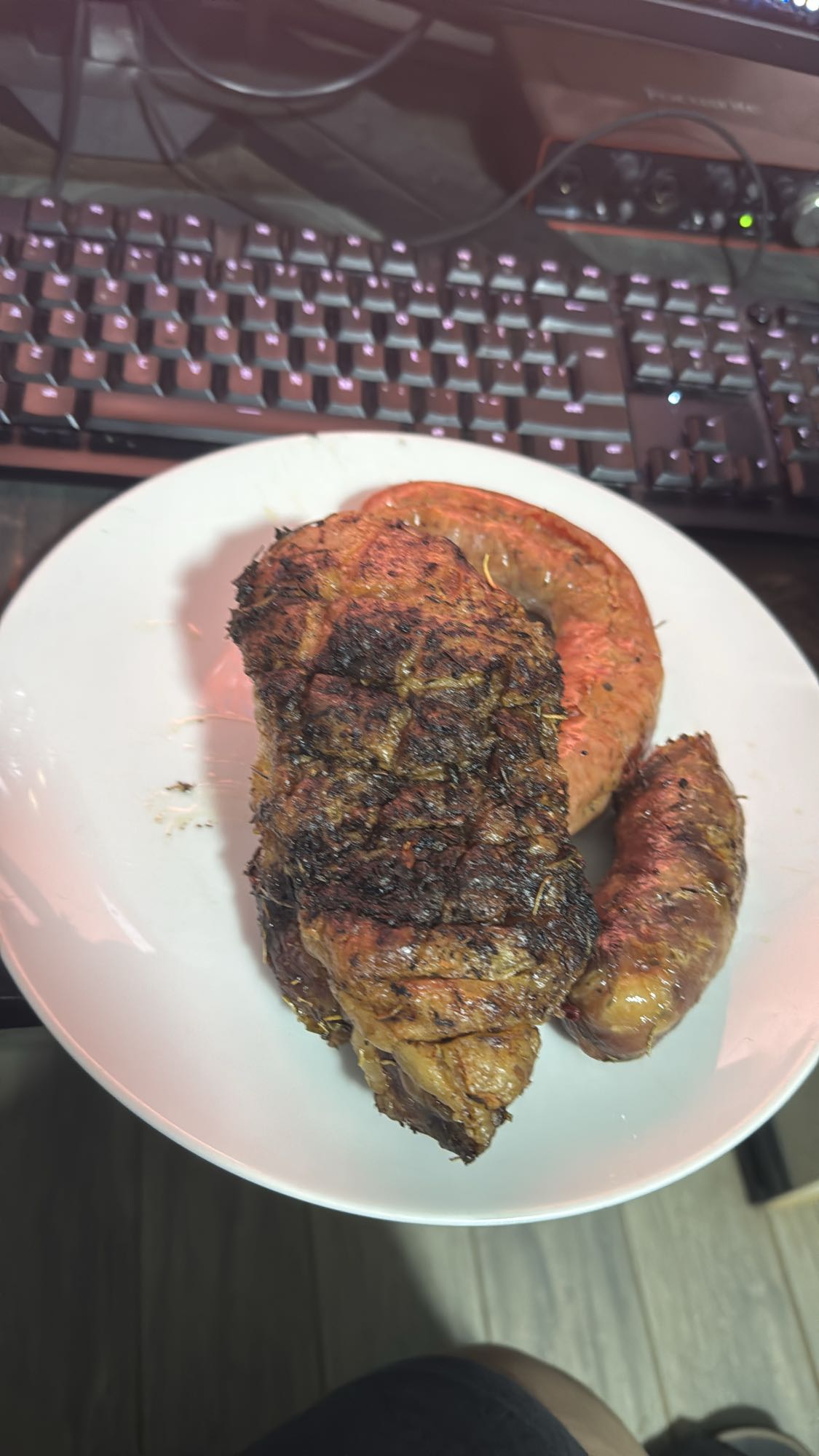 Plato de carnes asadas