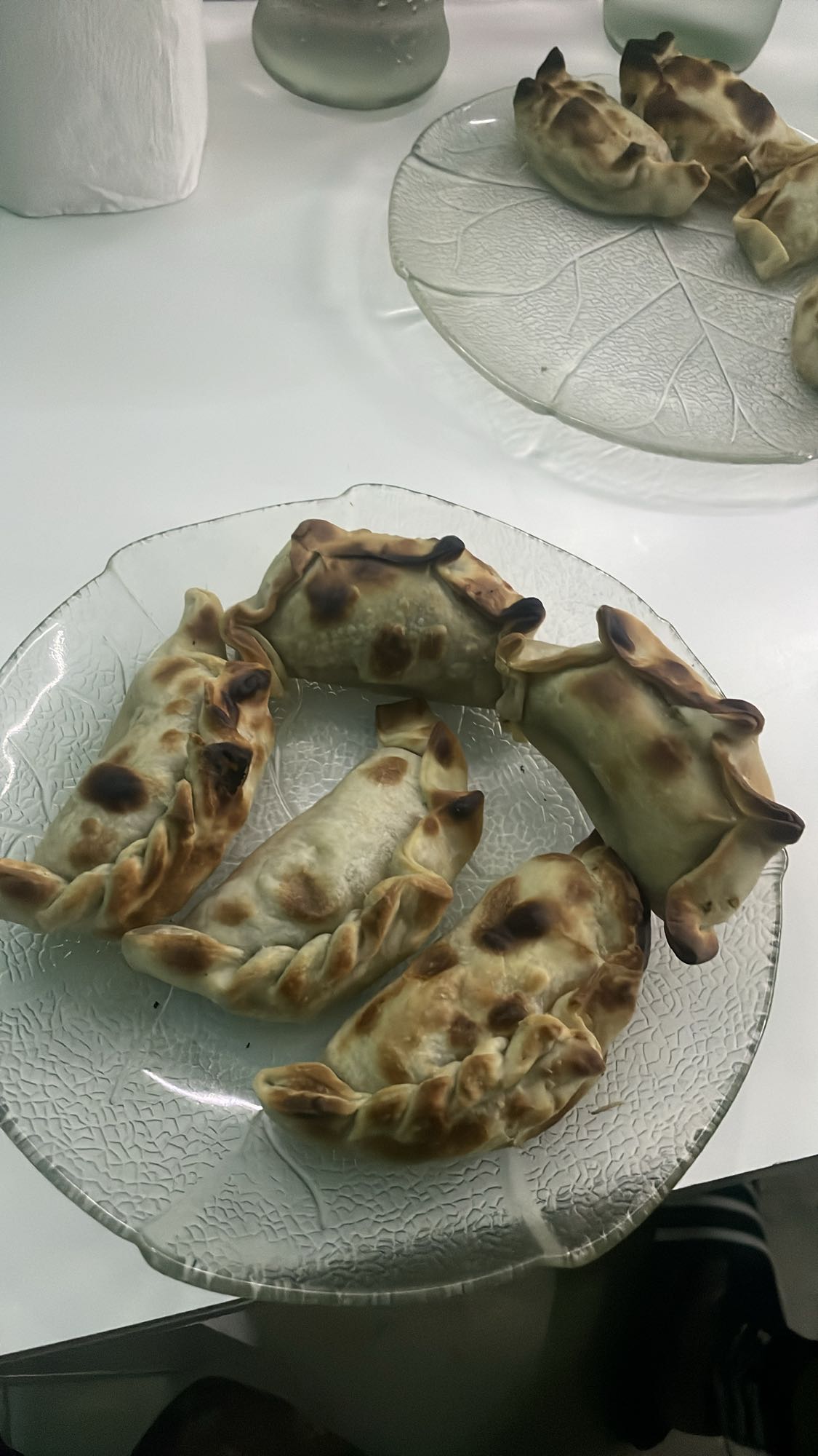 Empanadas de acelga y choclo sin aceite
