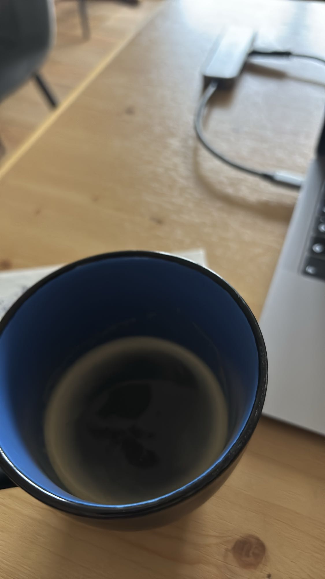 Tasse schwarzer Kaffee