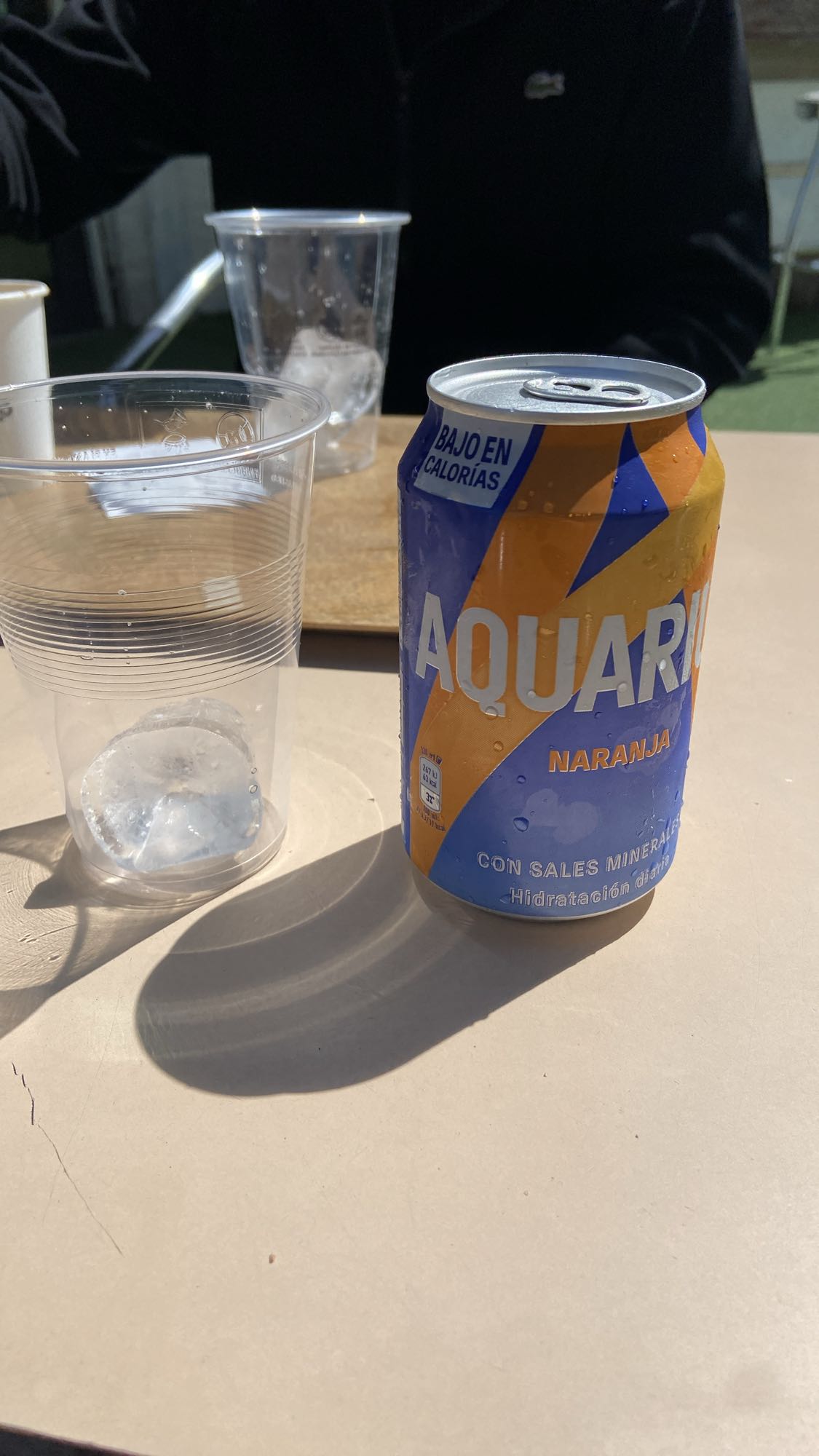 Bebida Aquarius naranja