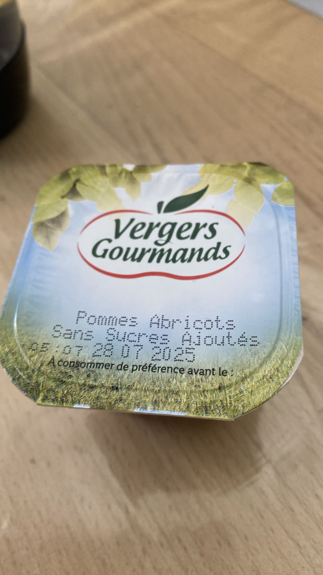 Compote pommes abricots