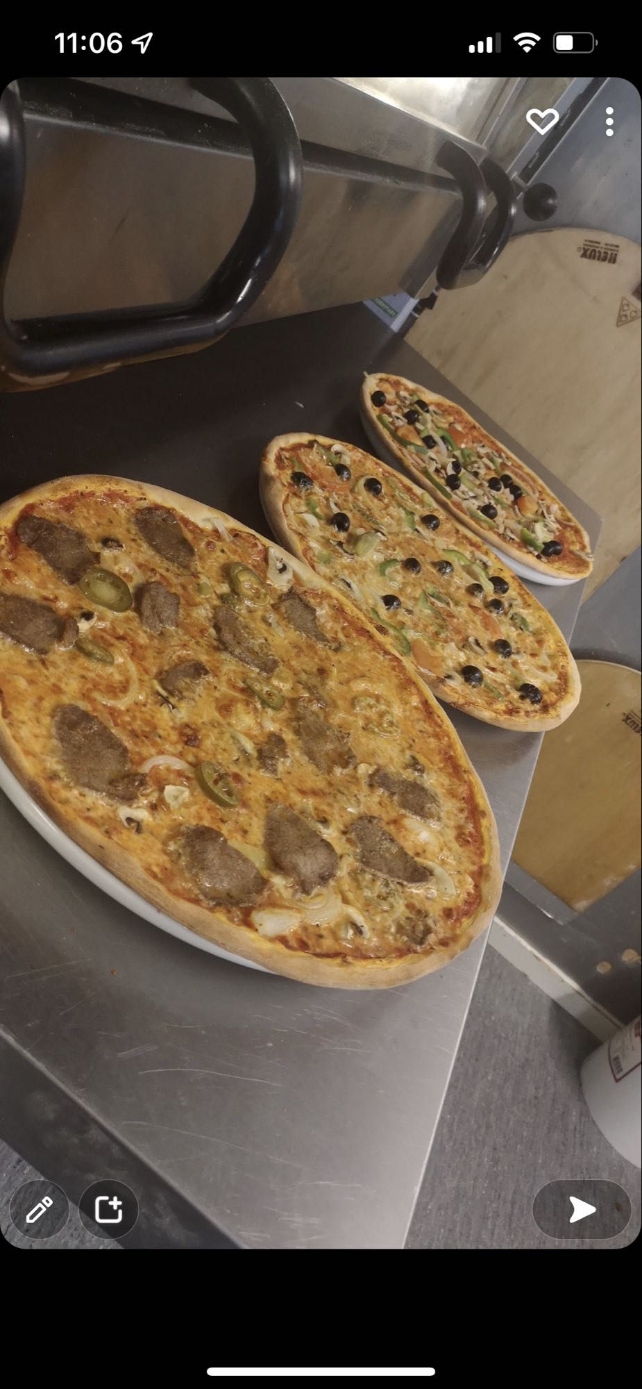 Blandade pizzor