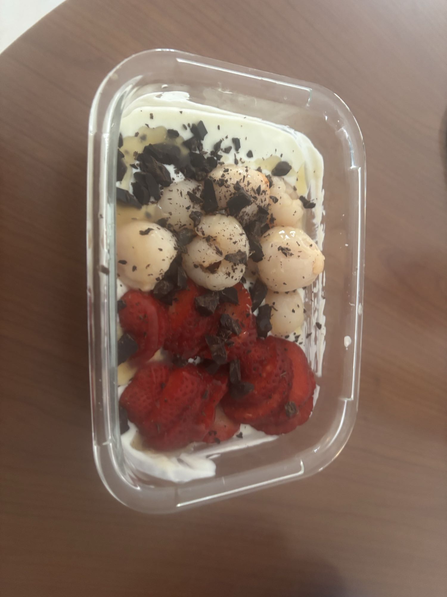 Yaourt fruits chocolat