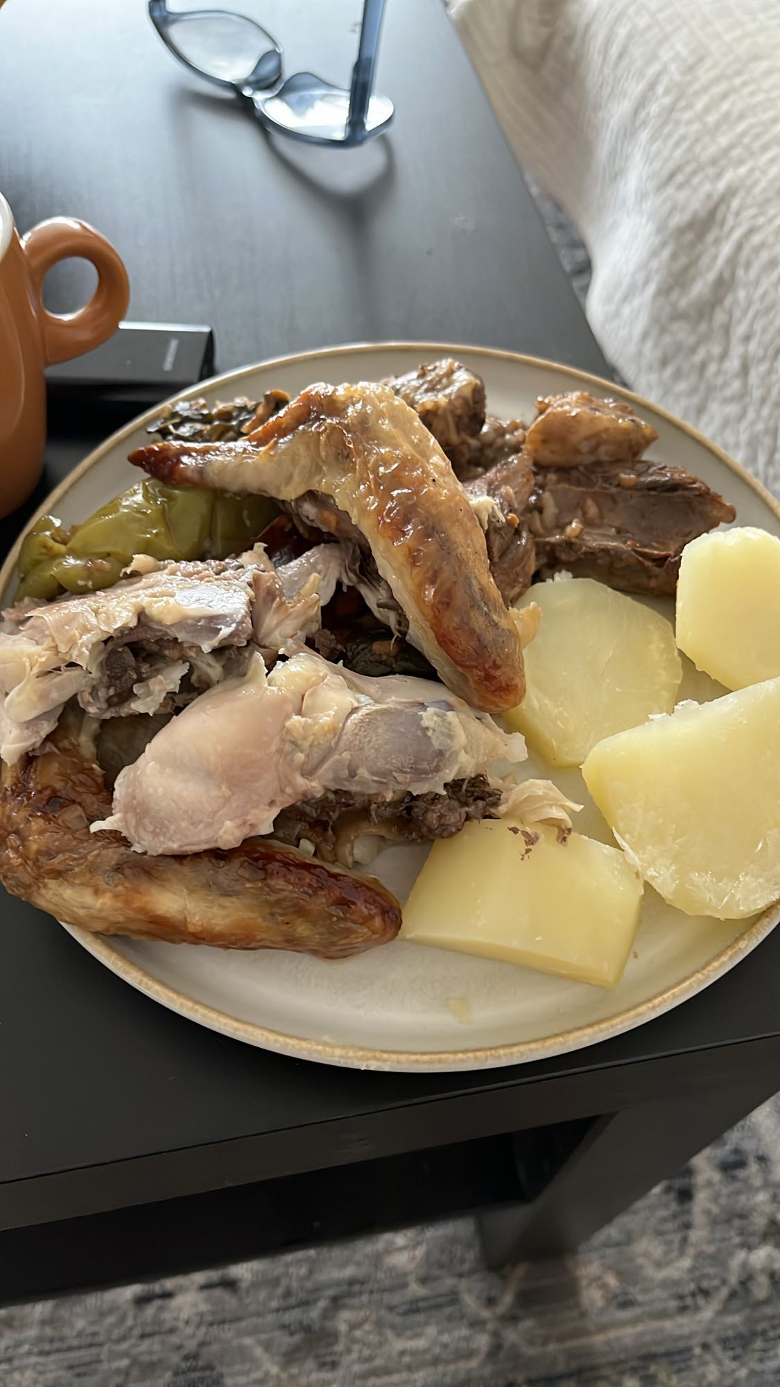 Kyckling med potatis