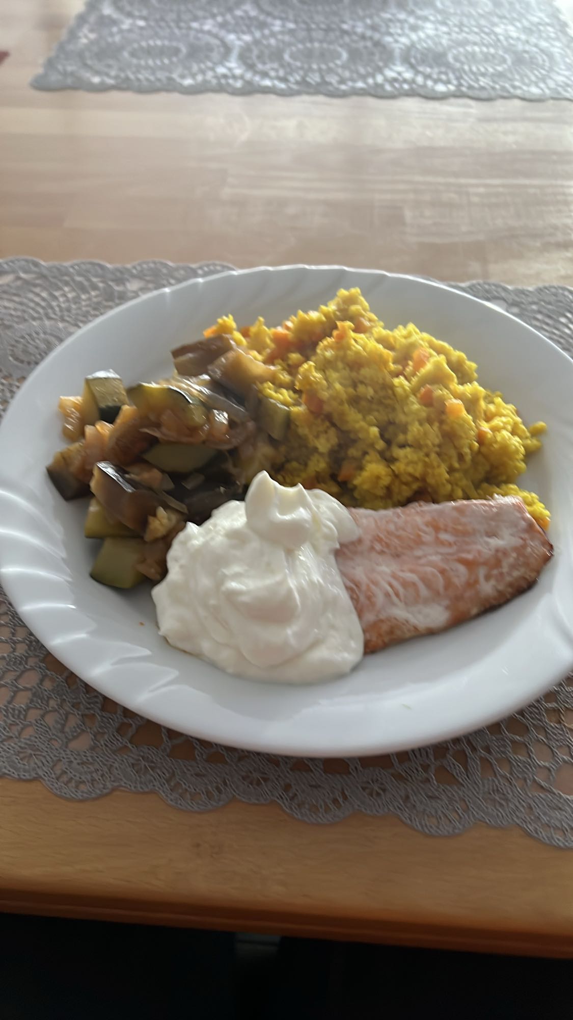 Lachs mit Couscous