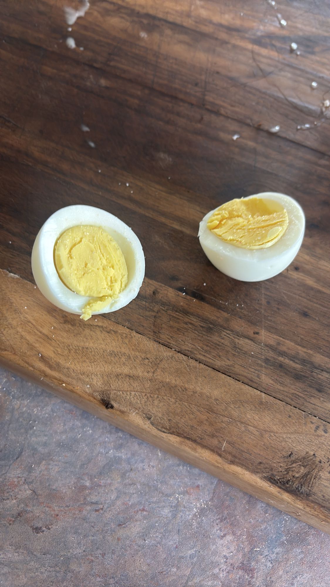 Boiled Egg Halves