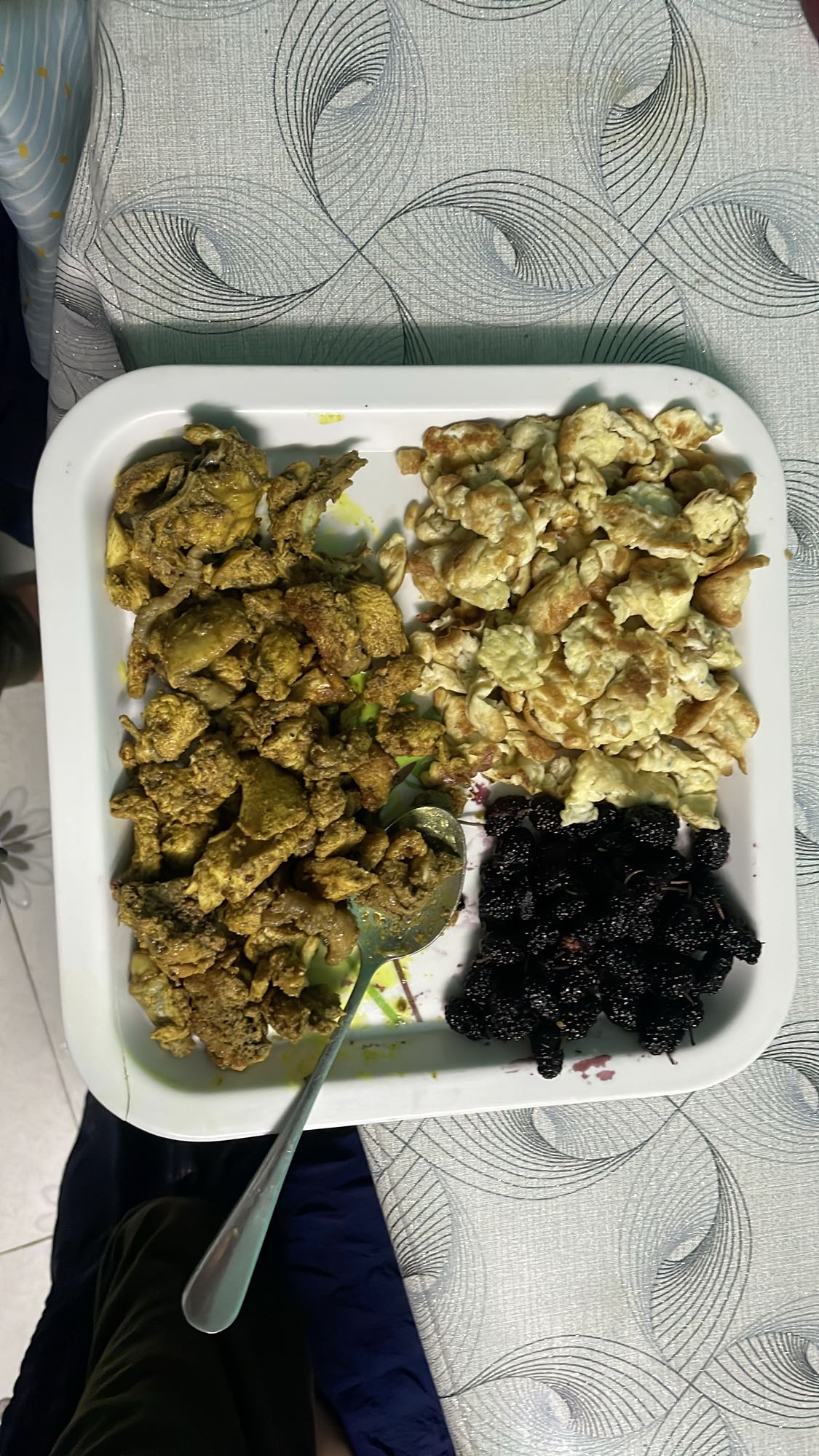 Eggs, Chicken, Berries